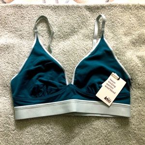 NWT REI S merino wool blend bralette